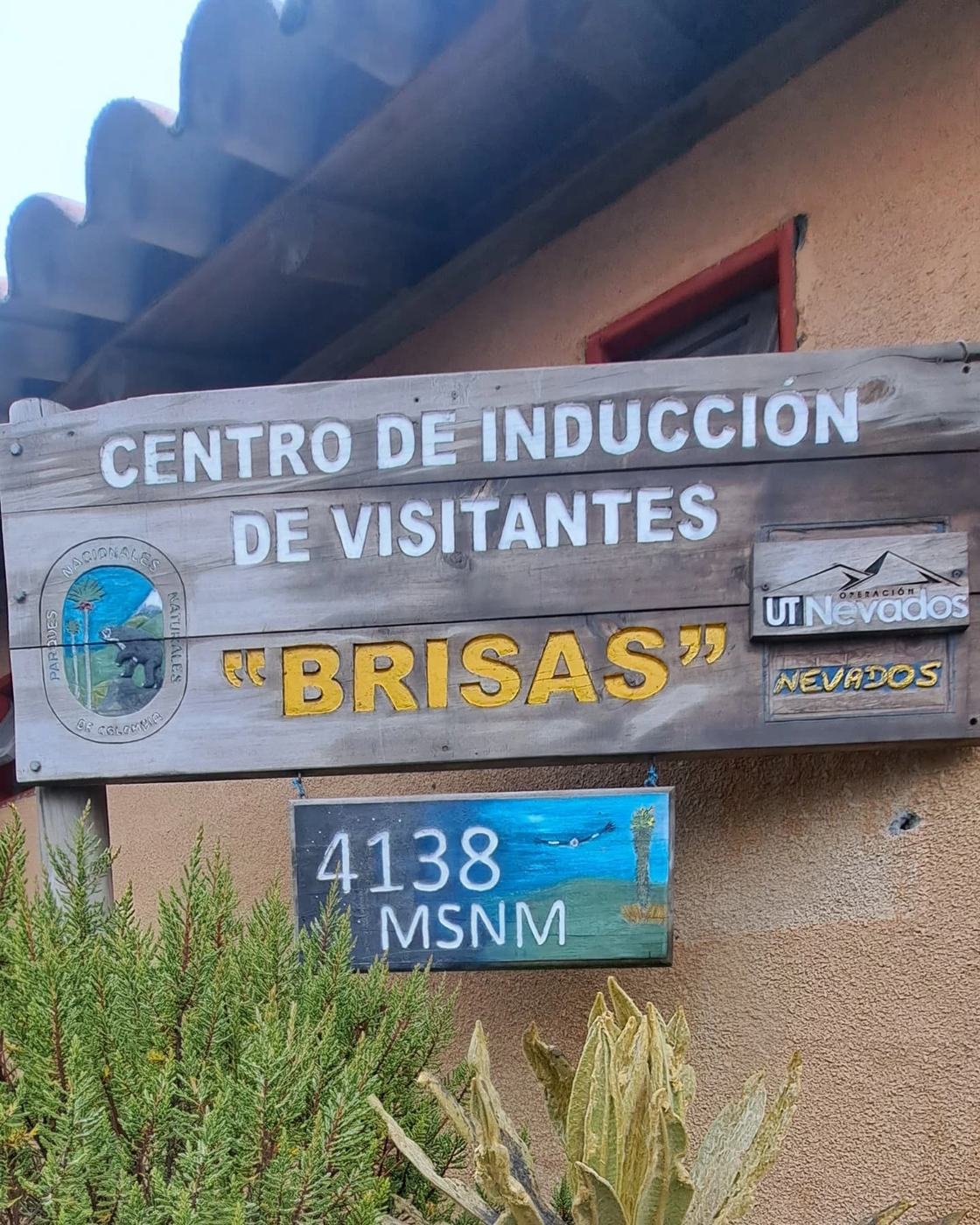 Centro de inducción de visitantes Brisas, Parque Los Nevados, 4.138 msnm
