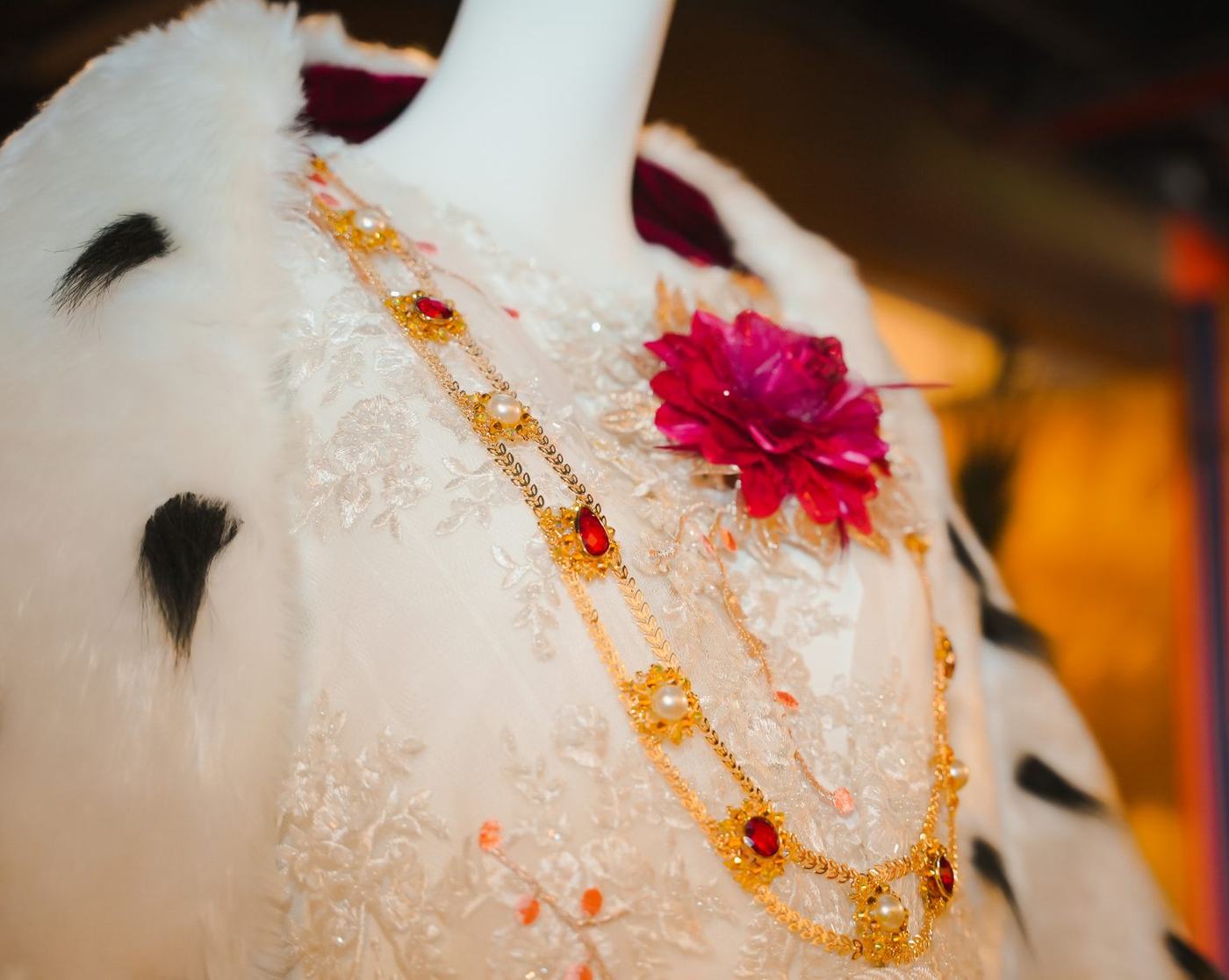 Traje de reina en el Museo del Carnaval de Barranquilla